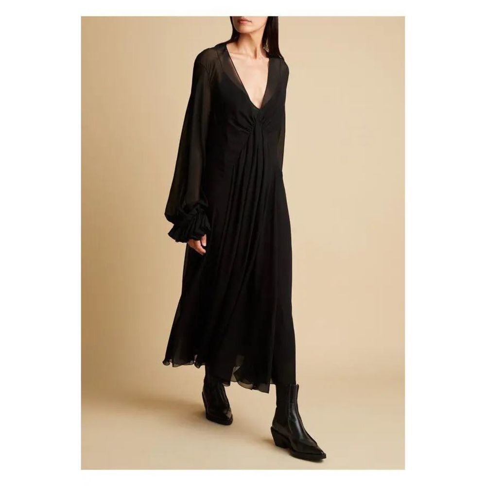 KHAITE The Rami Dress In black - Picture 1 of 11